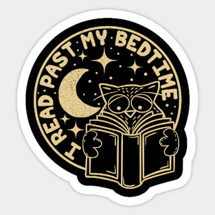 Read past my bedtime Sticker